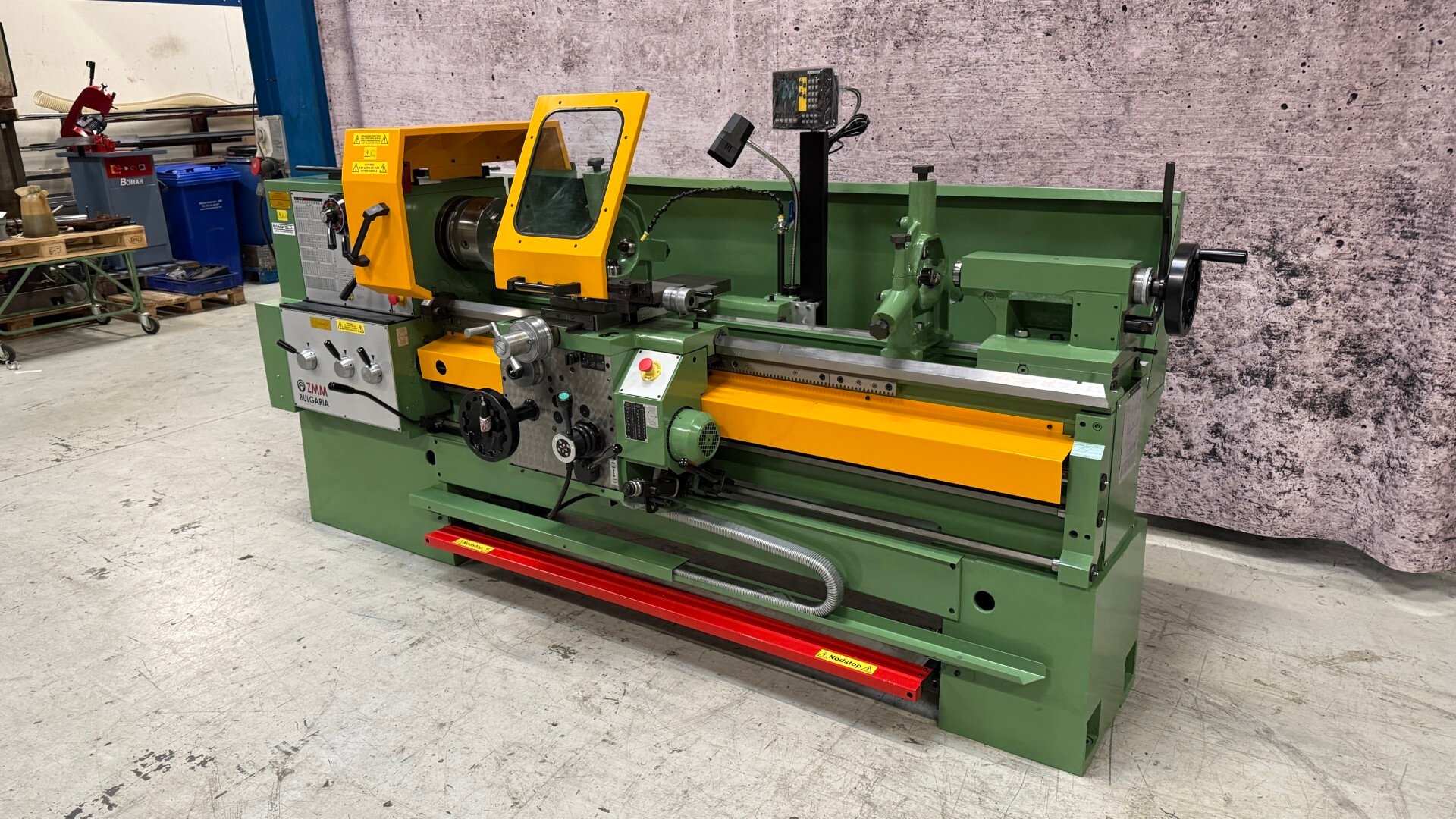 Ny ZMM CU400 drejebænk. 1500 mm.