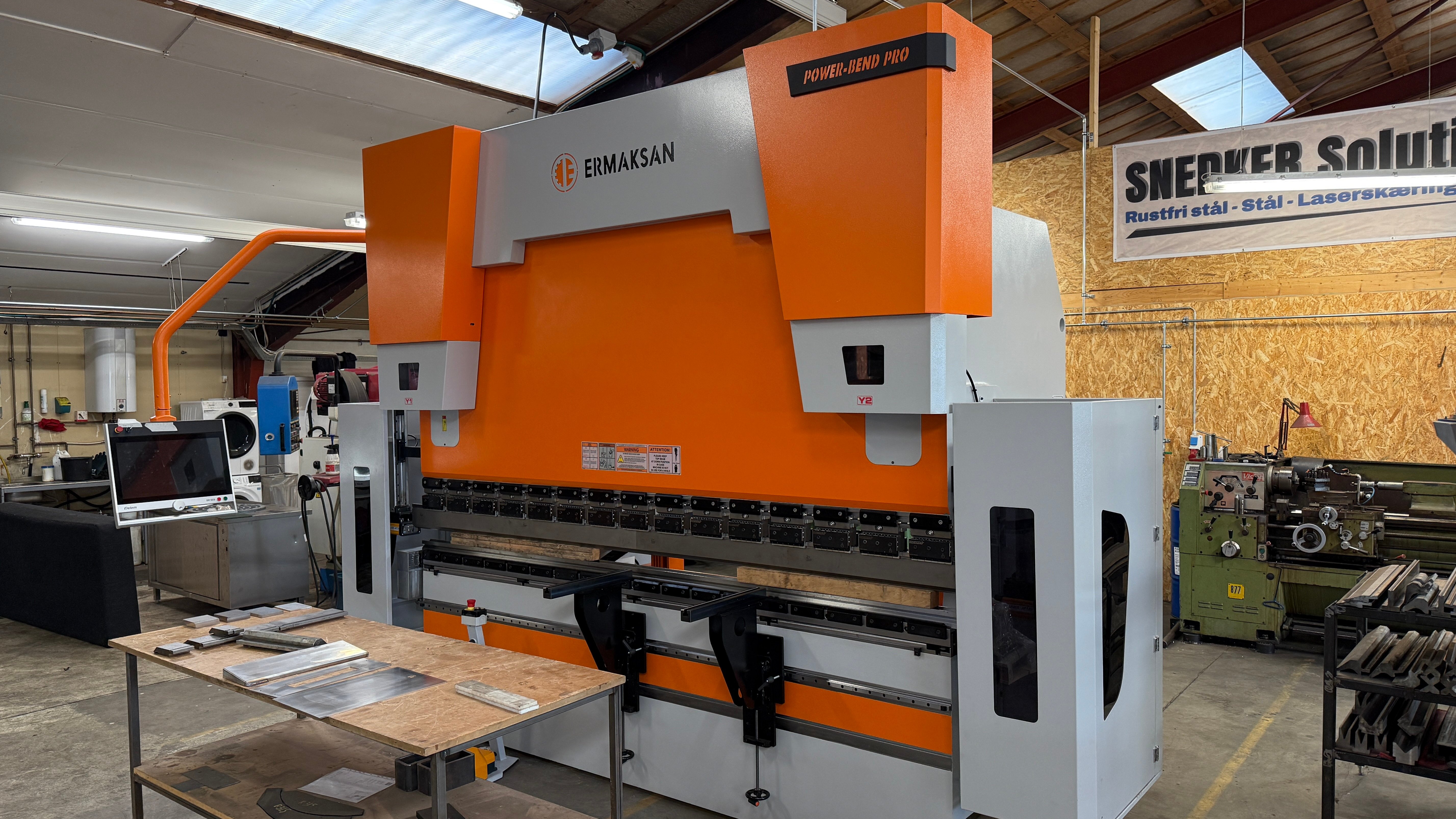 Ny Ermaksan Speed Bend CNC kantpresse