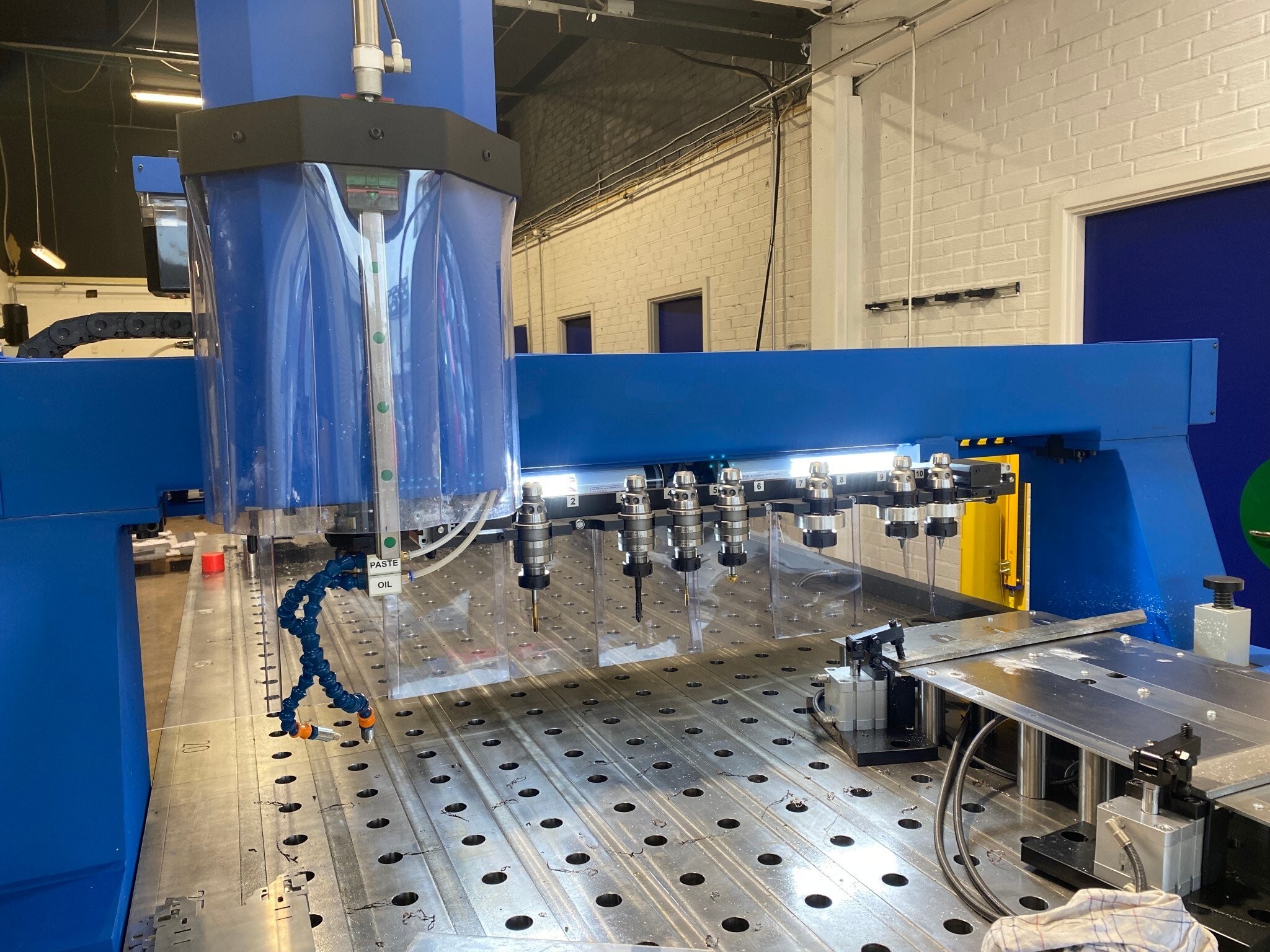 Automatisk værktøjsveksler med 10 værktøjer