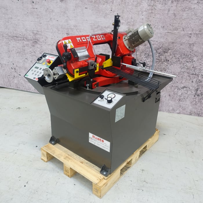 Ny Bianco 280 SA 60° halvaut. båndsav - Ø220 mm.