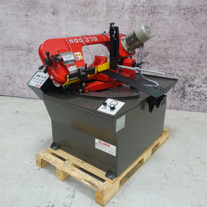 Ny Bianco 370 SA 60° halvaut. båndsav - Ø280 mm.