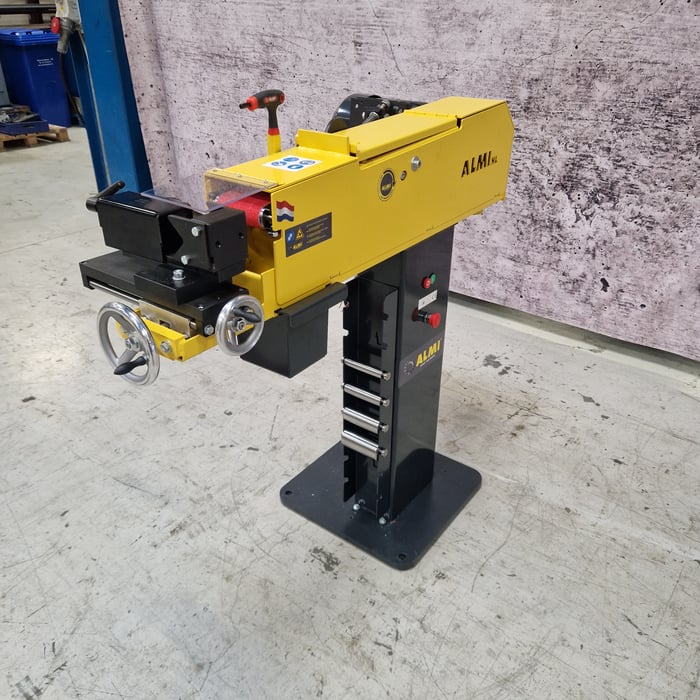 Ny Almi AL100U-02 rørsliber med håndtag og håndhjul for finindstilling