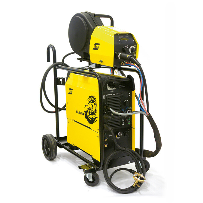 Ny Esab Warrior 400I CC/CV CO-2 anlæg - 400 amp.