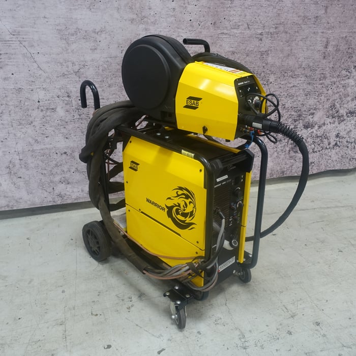 Brugt Esab Warrior 400I CC/CV CO-2 anlæg - 400 amp.