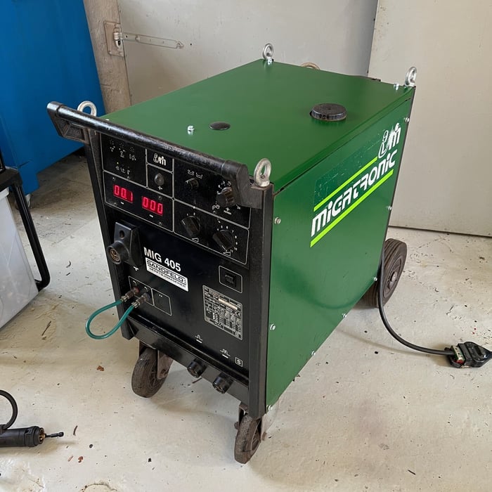Brugt Migatronic MIG 405 CO-2 anlæg - 405 amp.