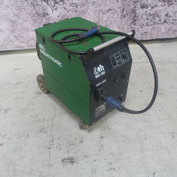 Brugt Migatronic MIG 300 CO-2 anlæg - 300 amp.