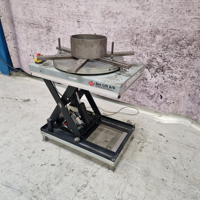 Brugt Sax lift IR-1000 hydr. løftebord - 1000 kg.