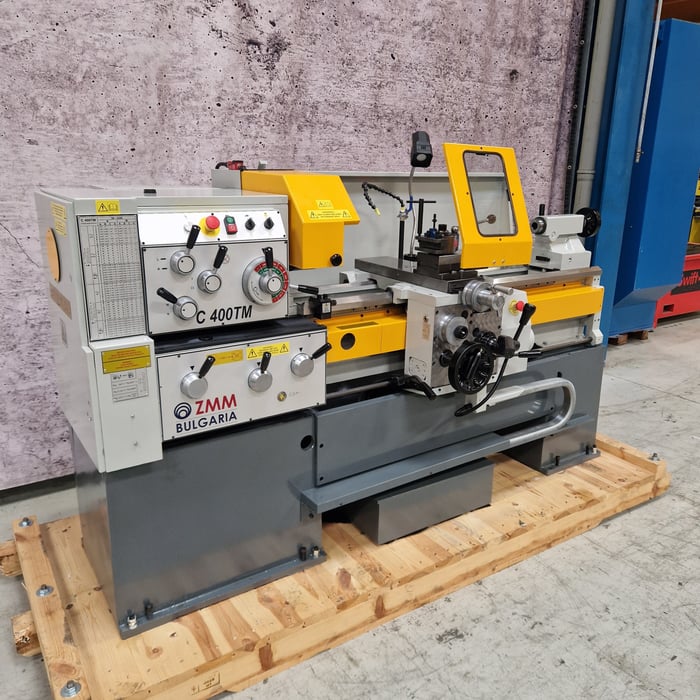 Ny ZMM C 400 TM/1000 drejebænk - 200 x 1000 x 52 mm.