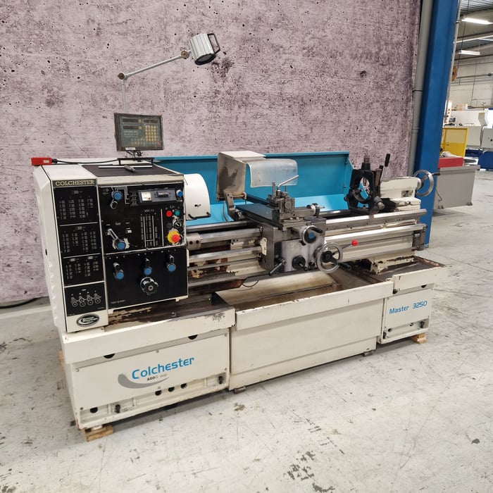 Brugt Colchester Master VS 3250 drejebænk - 170 x 1250 x 42 mm. 