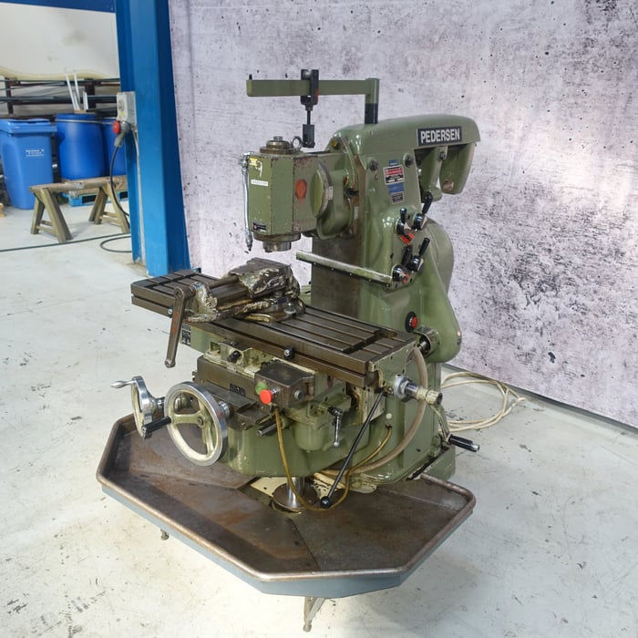 Used Vilh. Pedersen VPU 1 milling machine - ISO 40.