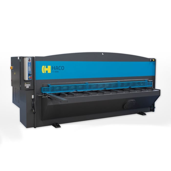 Ny Haco TS 3006 hydr. maskinsaks - 3050 x 6 mm.