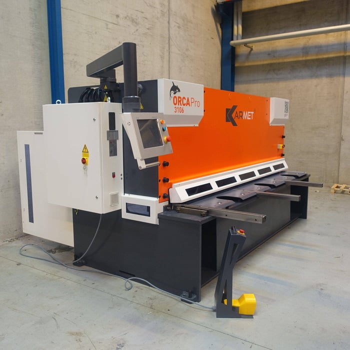 Demo Karmet Orca-Pro 3106 hydr. CNC maskinsaks - 3060 x 6 mm.