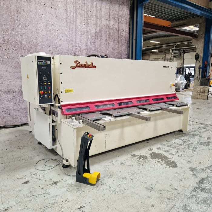 Brugt Baykal MGH 3110 hydr. NC maskinsaks - 3100 x 10 mm.