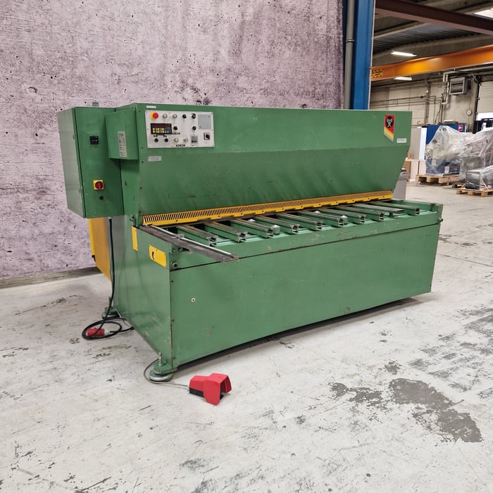 Brugt Fasti-Hoan CHE 25/6 hydr. maskinsaks - 2500 x 6 mm.