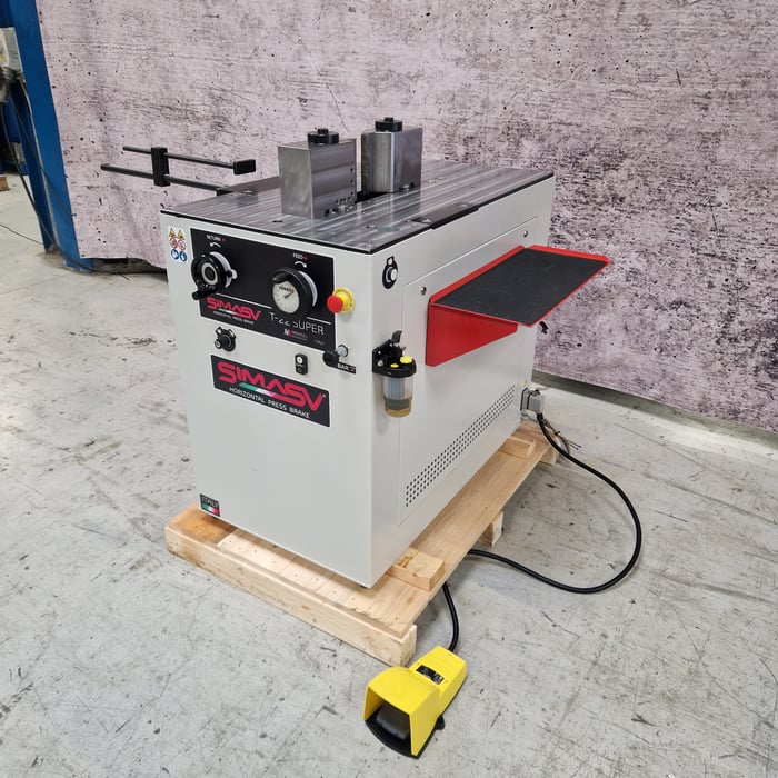 Ny Simasv T22 Super hydr. fladjernsbukker - 22 tons.