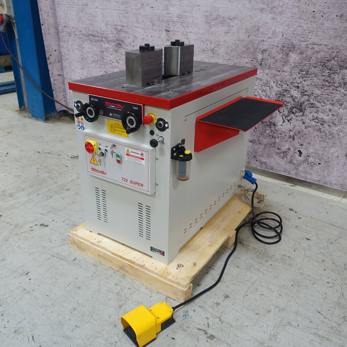 Ny Simasv T22 Super hydr. fladjernsbukker - 22 tons.