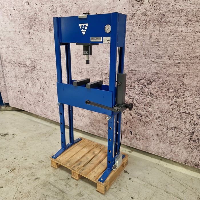 Demo AC PJ25H manuel værkstedspresse - 25 tons.