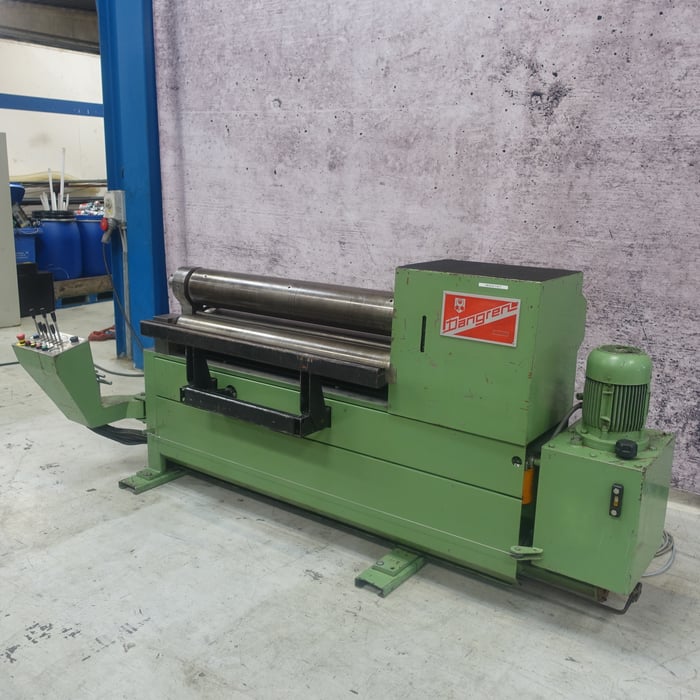 Brugt Dangren Hymek hydr. pladevalse - 1250 x 8/6 mm.