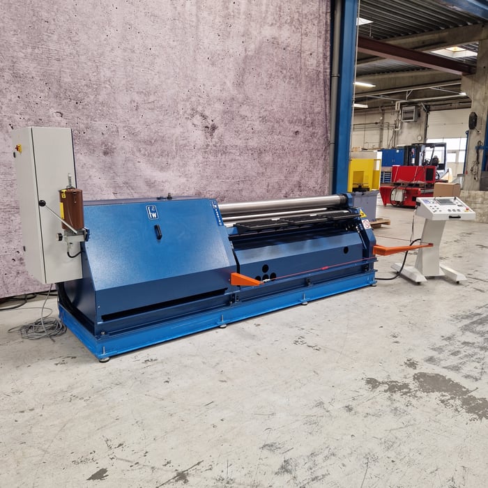 Brugt Faccin 4HEL 2017 hydr. 4-valset NC pladevalse - 2000 x 6/4 mm. 