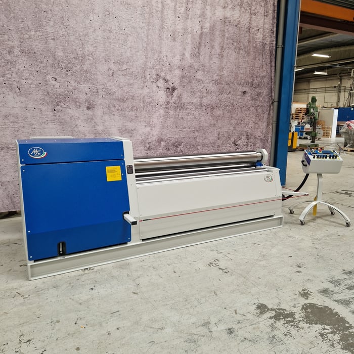 Ny MG M 2010R hydr. 4-valset pladevalse - 2050 x 10/8 mm.
