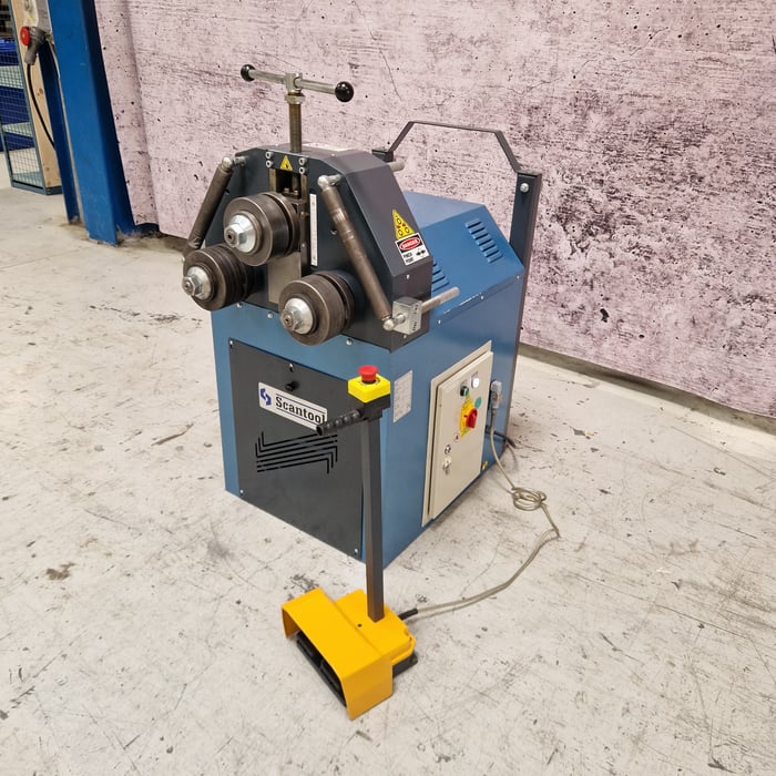 Brugt Scantool PV-35 motoriseret profiljernsvalse - 50 mm. valsestokke.