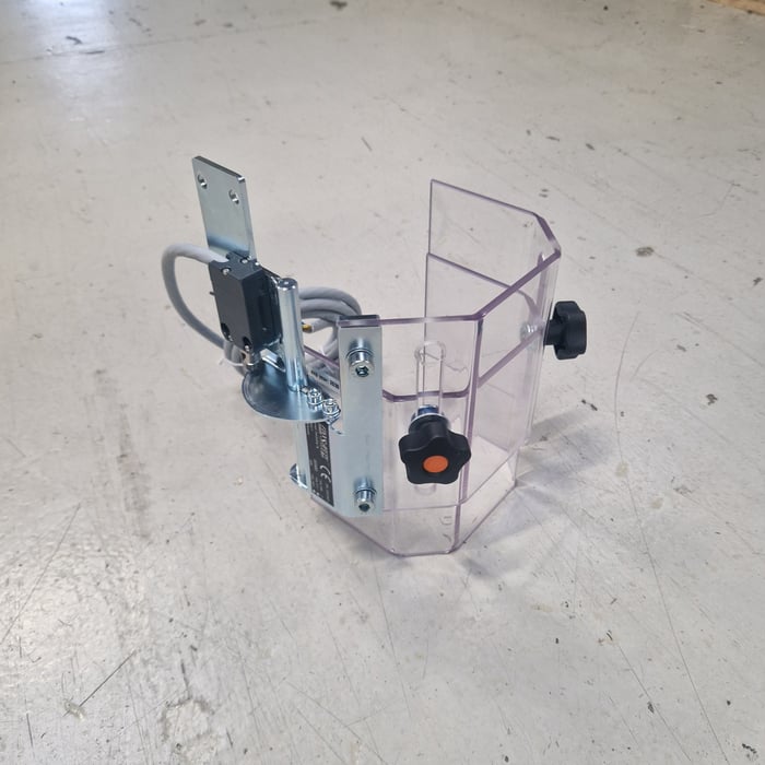 Ny Finnsafety KSL-HM spindelafskærmning for søjleboremaskine - 120 mm.