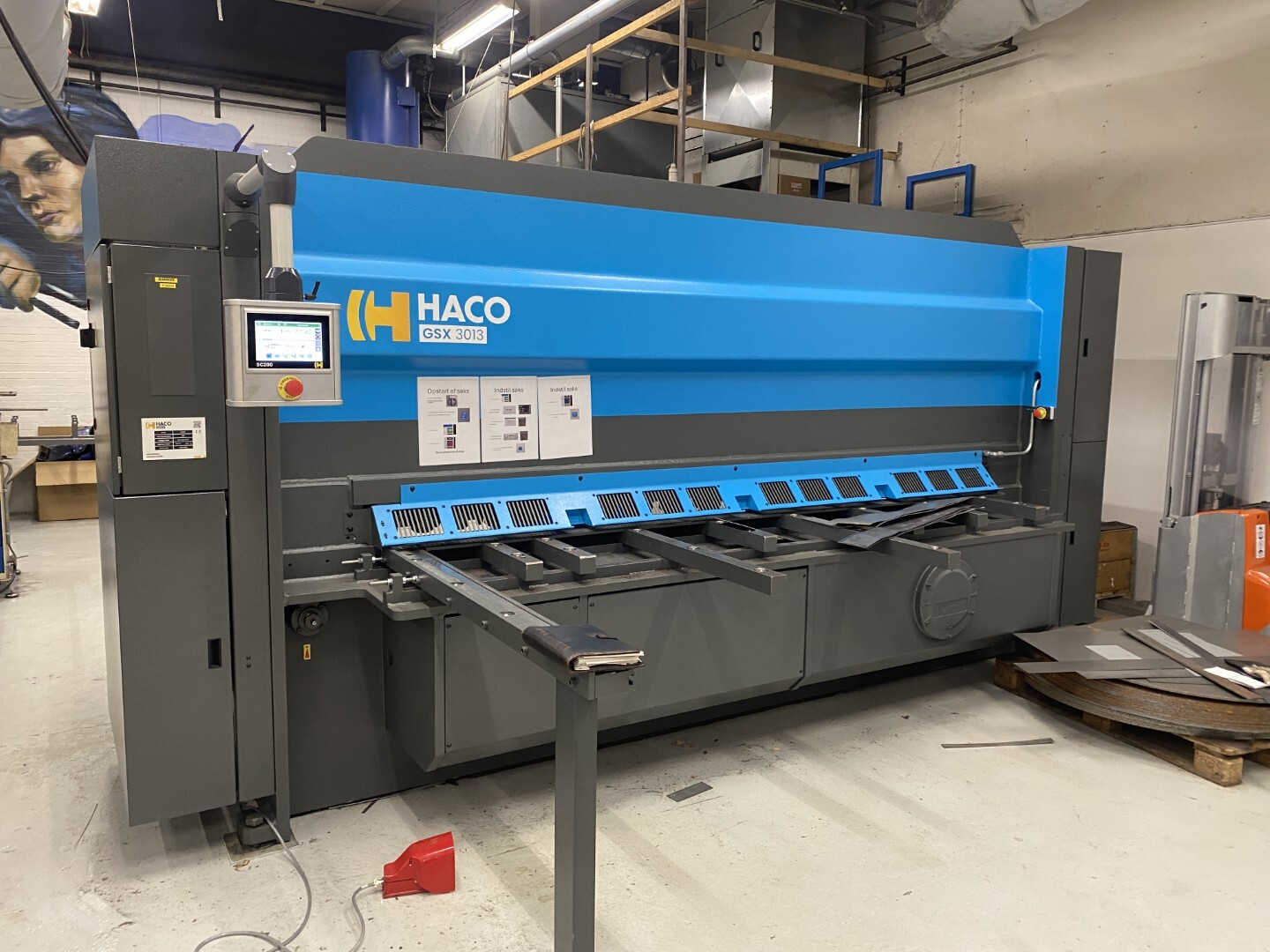 HAco GSX 3013 CNC maskinsaks
